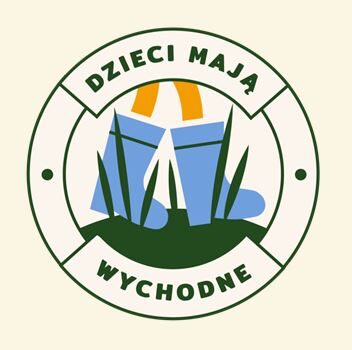Logo programu "Dzieci mają wychodne" Fundacji Rozwoju Dzieci im. Komeńskiego